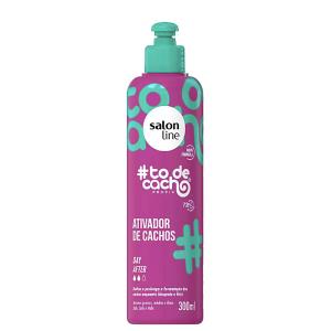 サロンライン カールアクティベーター デイアフター リーブインクリーム 300ml ブラジル製ヘアケ...