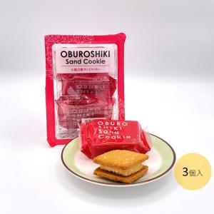 【大風呂敷サンドクッキー（3個）】宝製菓 山陰 鳥取 焼菓子 大風呂敷サンドクッキー きな粉 梨みつ 洋菓子 3個 スイーツ お土産 取り寄せ ギフト 個包装