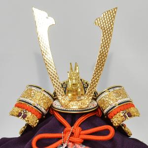 五月人形 コンパクト 平安一水 12号 金小札...の詳細画像3