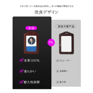 IDカードホルダー idカードケース リール ...の詳細画像3
