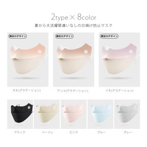 UV フェイスカバー クールコアマスク 冷感 ...の詳細画像1