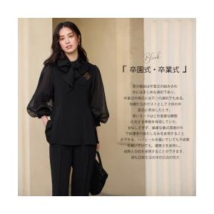 レディース セレモニースーツ パンツセットアッ...の詳細画像5