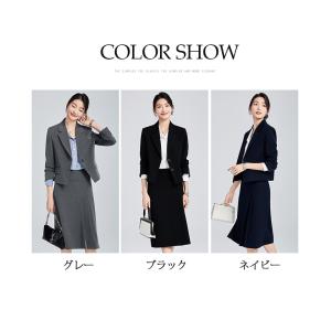 スーツ レディース ビジネススーツ スカートス...の詳細画像4