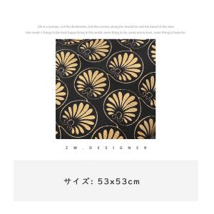 レディース スカーフ バンダナ ワンポイント ...の詳細画像3