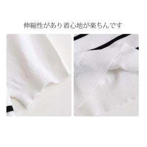 トップス レディース トップス カットソー 半...の詳細画像3