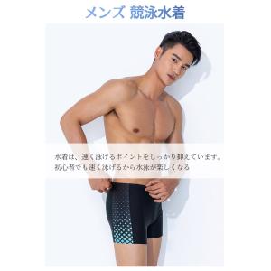 水着 メンズ 競泳 スイム スイミング フィッ...の詳細画像2