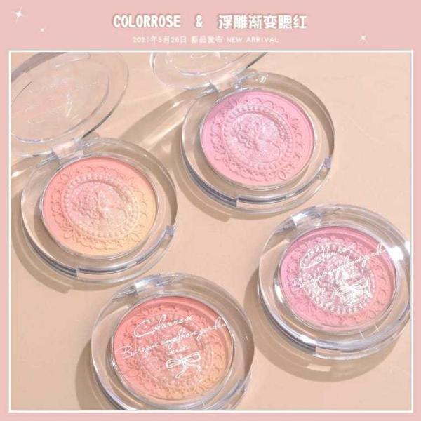 【20%OFFクーポン！在庫限り】COLORROSE カラーローズ チーク グラデーション 浮き彫り...