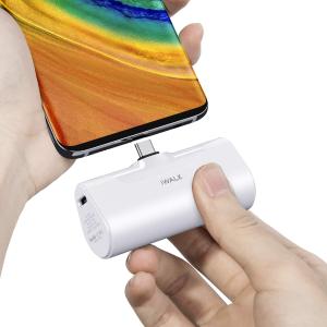 【20%OFFクーポン！在庫限り】iWALK 超小型 モバイルバッテリー 4500mAh USB-C コネクター内蔵 直接充電 コードレス コンパクト  PSE認証済 Android Type-C用｜佐野商店