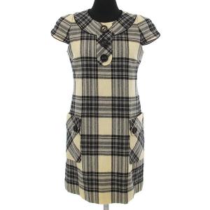 <美品>Burberry バーバリー ワンピース　サイズ14y 中古・古着通販】BURBERRY (バーバリー) アイコンストライプニット