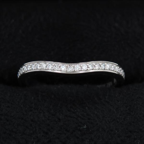 カルティエ バレリーナウェディングリング/パヴェダイヤ#50(日本サイズ号9.5近辺)  Aランク.