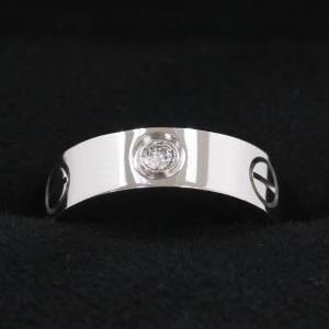 Cartier（カルティエ） Cドゥカルティエリング/1Pダイヤ/4MM#46(日本