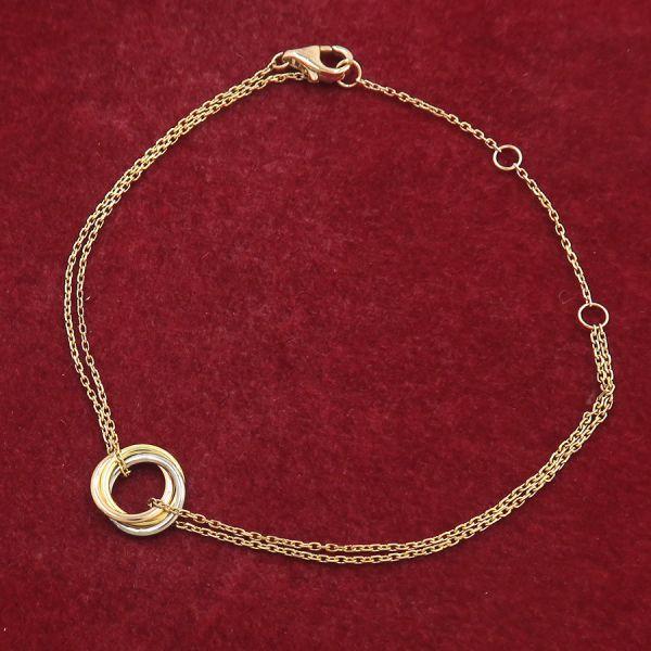 カルティエ トリニティブレスレット  Aランク.