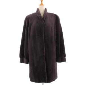 wnc ハイドラファーズ Hydra furs 毛皮コート ミンク 茶 レディース