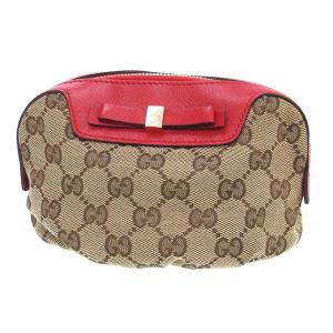 GUCCI（グッチ） GGキャンバス・ウエストポーチ Aランク. : 質屋さのや