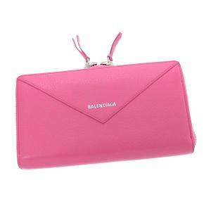 BALENCIAGA バレンシアガ エッセンシャルマニー レザー長財布 392123 