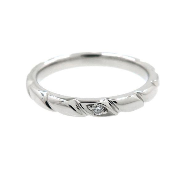 ショーメ トルサードリング/1Pダイヤ#50(日本サイズ9.5号近辺)  Aランク.