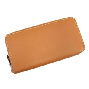 HERMES エルメス 長財布 アザップロングシルクイン C刻印 ヴォーエプソン ローズアザレ/181151【中古】 HERMES - HERMES エルメス 長財布 アザップロングシルクイン C刻印
