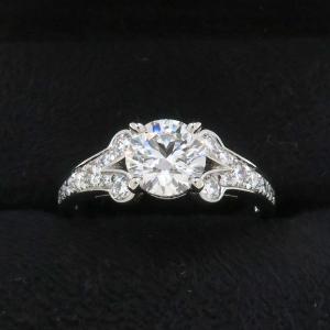 カルティエ ソリテールバレリーナダイヤリング/D1.02ct#53(日本サイズ12.5号近辺) Aランク.