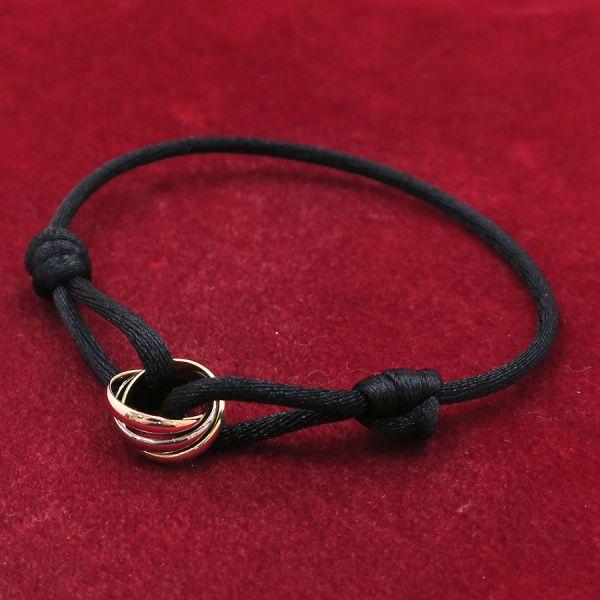 カルティエ トリニティコードブレスレット  Aランク.