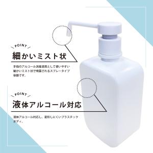 アルコール ディスペンサー 500ml スプレ...の詳細画像1