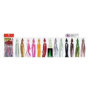 マルシン漁具(DRAGON) ハイドラベイト(5本入) レインボーシルバー
