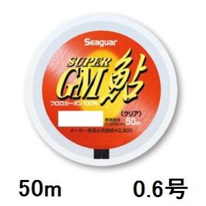 【クリックポスト】シーガー(SEAGUAR) 鮎/渓流 シーガー スーパーGM鮎 50m 0.6号｜sanpei-yh
