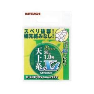 カツイチ(KATSUICHI) 仕掛糸 天上糸X4 (サイズ 0.8) : 釣具の三平