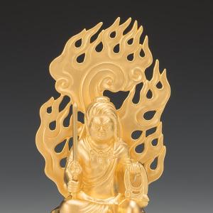 SG-1022 純金製 不動明王 座像の詳細画像2