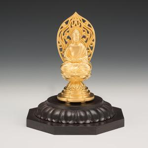 SG-1018 純金製 阿弥陀如来像 座像(小)