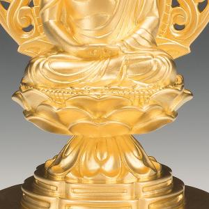 SG-1017 純金製 阿弥陀如来像 座像(中)の詳細画像4