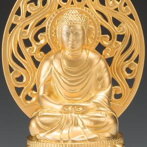 SG-1016 純金製 阿弥陀如来像 座像(大)の詳細画像3