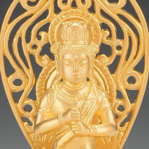 SG-1015 純金製 大日如来像(小)の詳細画像2