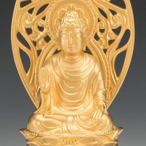 SG-1011 純金製 釈迦如来像(中)の詳細画像3