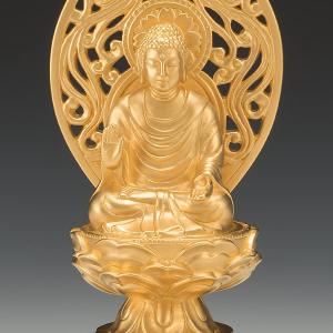 SG-1010 純金製 釈迦如来像(大)の詳細画像3