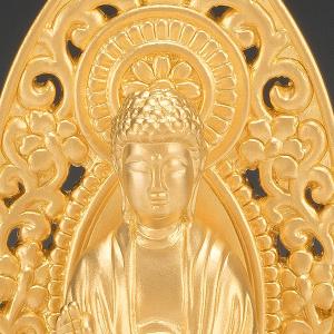 SG-1009 純金製 阿弥陀如来像 立像(小)の詳細画像3