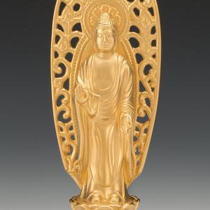 SG-1008 純金製 阿弥陀如来像 立像(中)の詳細画像3