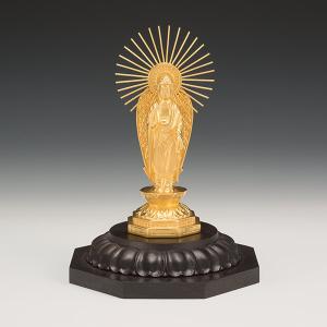 SG-1006 純金製 阿弥陀如来像 御西(小)