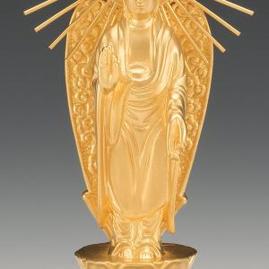 SG-1006 純金製 阿弥陀如来像 御西(小)の詳細画像4