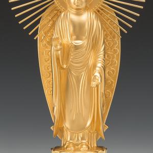 SG-1004 純金製 阿弥陀如来像 御西(大)の詳細画像4