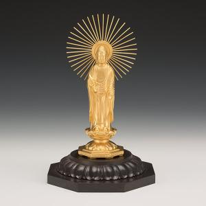 SG-1002 純金製 阿弥陀如来像 御東(中)