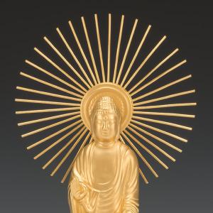 SG-1002 純金製 阿弥陀如来像 御東(中)の詳細画像1