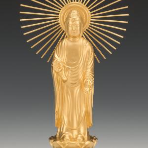 SG-1002 純金製 阿弥陀如来像 御東(中)の詳細画像2