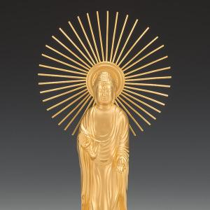 SG-1002 純金製 阿弥陀如来像 御東(中)の詳細画像4