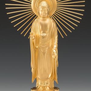 SG-1001 純金製 阿弥陀如来像 御東(大)の詳細画像3