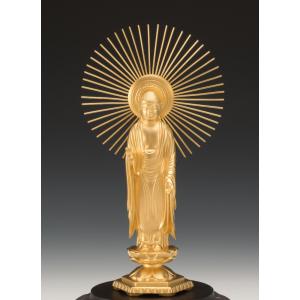 SG-1001 純金製 阿弥陀如来像 御東(大)の詳細画像5