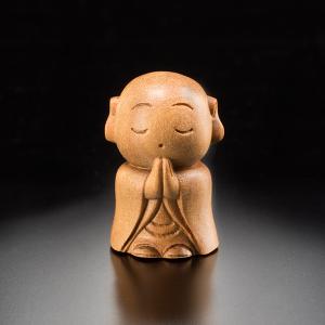 KW-1203 招福 走り大黒天 田中佑幸作 置物 オブジェ 水晶細工 大黒天像