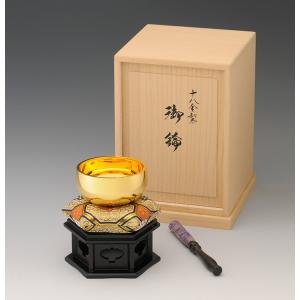 B-47 18金製 おりん 2.5寸(約130...の詳細画像2