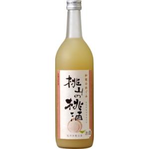 送料無料 紀州でうまれた和リキュール和歌のめぐみ「桃山の桃酒」 720ml
