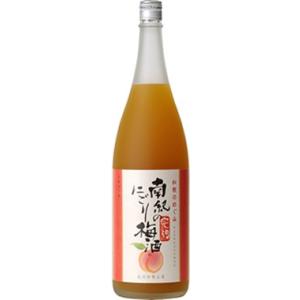 送料無料 紀州でうまれた和リキュール和歌のめぐみ「南紀の完熟にごり梅酒」 1800ml