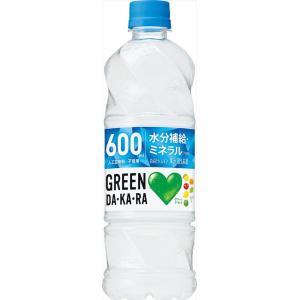 送料無料 サントリーGREEN DAKARA ダカラ PET 600ml 24本入り